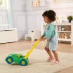 Melissa & Doug Sunny Patch Snappy Turtle Lawn Mower - Pretend Play Toy for Kids: Gross Motor Skills, Sound Effects - Image 3